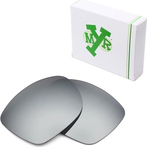 Mryok POLARIZED Replacement Lenses for Oakley Catalyst Sunglasses Silver Titanium