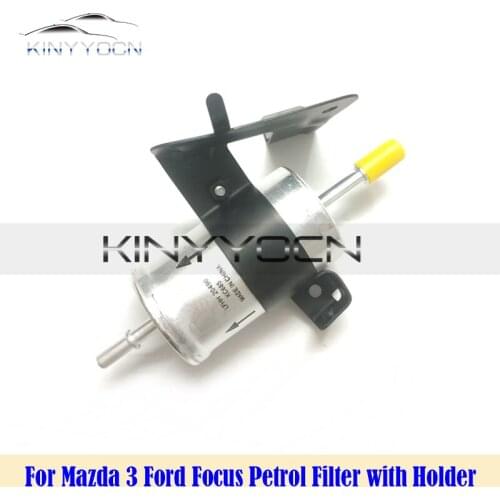 For Mazda 3 Mazda3 Ford Focus Petrolfilter Fuel Filter with Holder Support Purflux Petrol Filter