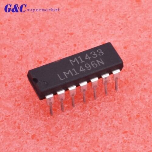 1/5PCS LM1496N M1433 DIP Balanced Modulator-Demodulator IC US diy electronics