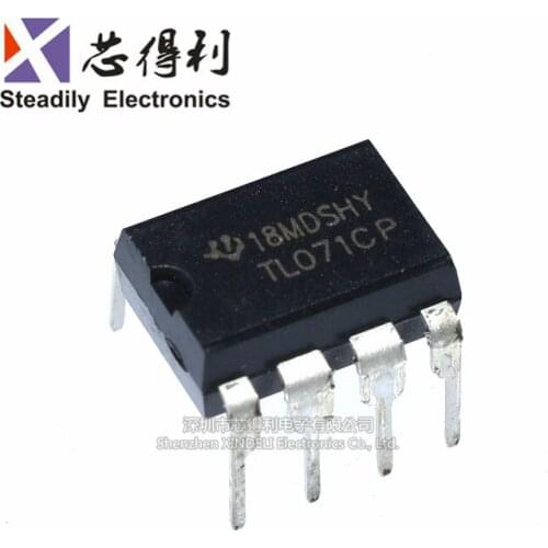 10pcs/lot New TL071 Tl071cn Tl071cp Dip-8 Operational Amplifier
