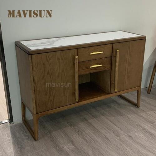 Nordic Modern Minimalist Style Sideboards Large Capacity Storage Cabinets Kitchen Living Room Side Cabinets Home Furniture