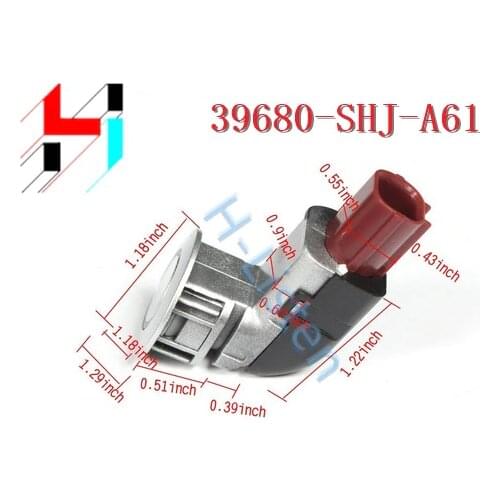 1pc New Black PDC Back Up Parking Sensors 39680SHJA61 39680-SHJ-A61 Fit for Honda Odyssey 2005-2009 CRV 2004-2010 2011 2012 2013