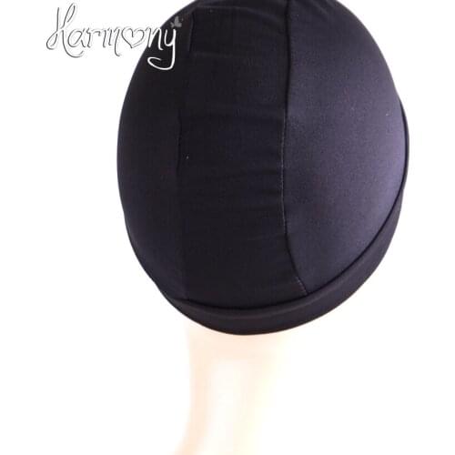 20pcs weaving caps spandex dome wig cap for making wigs black weave cap invisible hair net nylon stretch wig net cap