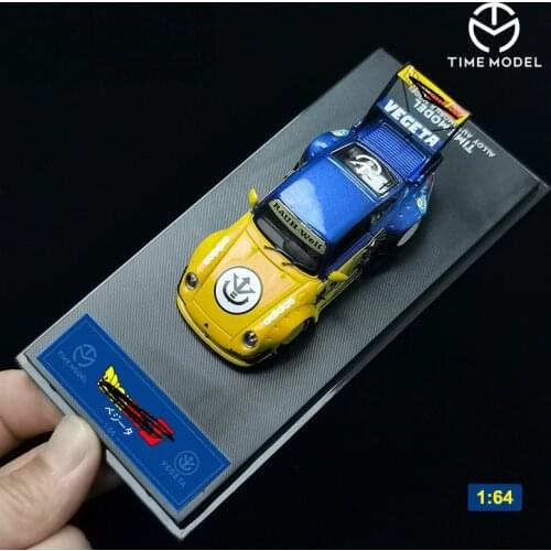Timemicro 1:64 RWB 993 High Tail Vegeta Wukong Simulation Model Car