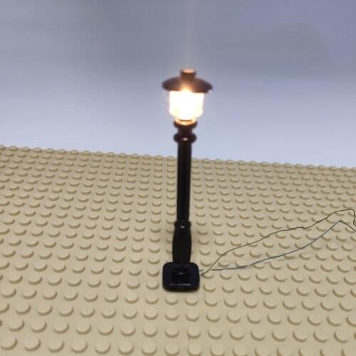 City Friend Sets Warm White Street Light Toy For Children Toys Hobbies Accessories DIY Blocks Citys Friends Kids Education Gifts