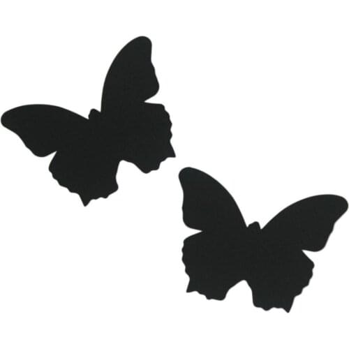 Candiway Butterfly Shape Non-woven Fabric Self Adhesive Nipple Stickers Adult Games Sex Toys For Women 1 Pair