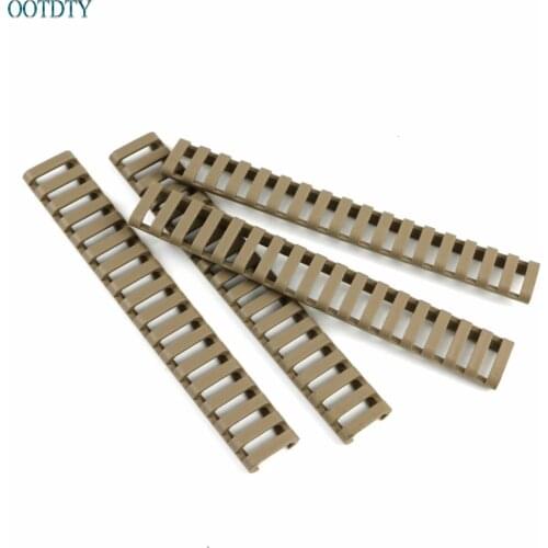 New 4pcs/set Ladder Rail Cover 17 slot Handguard Weaver Picatinny Heat Resistant Sep7