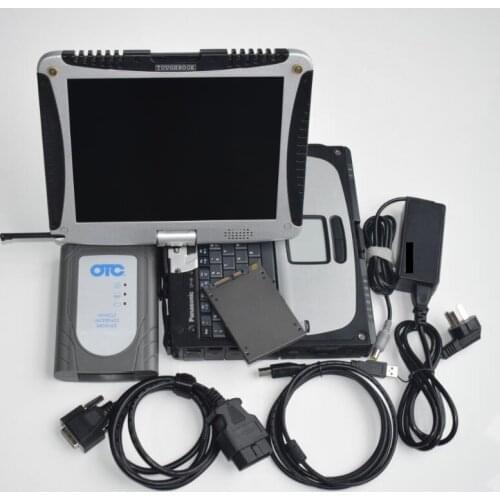Newest GTS TIS 3 OTC scanner ForToyoya IT2 Latest V14.10.0028 with cf19 laptop IT3 GTS OTC Scanner Auto Diagnostic Tool