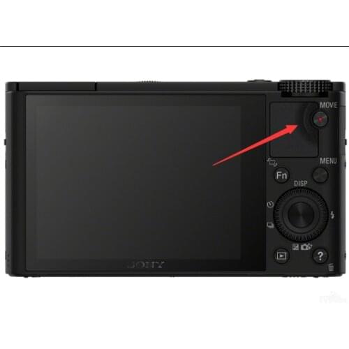 Original rear thumb rubber parts for Sony RX100 RX100M2 RX100M3 RX100M4 RX100M5 RX100II RX100III RX100IV RX100V camera