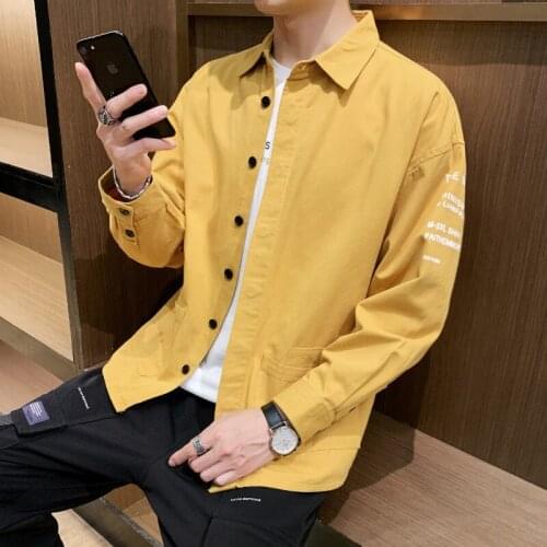 Casual Spring Autumn Plaid Shirt Men Long Sleeve High Quality 2020 Japan Style Loose Streetwear Plus Size M-4XL Kpop Clothes