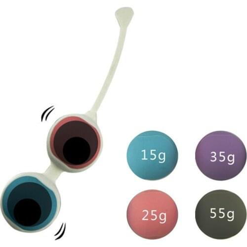Silicone Vagina Ball Kegel Balls Shrink Yin Vaginal Tighting Exercise Device Sex Vibrator Smart Ball Adult Sex Product for Women