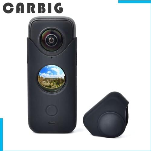 Insta360 one x2 Silicone Case Soft Cover Shell Dustproof Lens Cover Protector For Insta360 one x2 Camera Accessories
