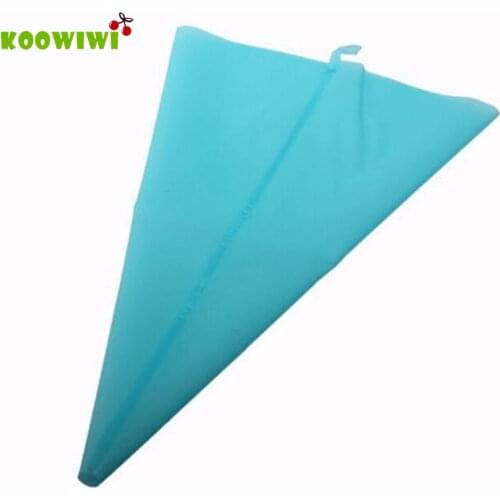 Free Shipping Thicken Length Silicone Icing Piping Cream Pastry Bag Cake Decorating Tool Large Size 4[N1028_L]