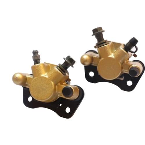 Motorcycle Front Brake Calipers Under The Pump Disc Brake Left / Right ATV Brake Pump 4 Wheel ATV Karting Accessories M10 50mm