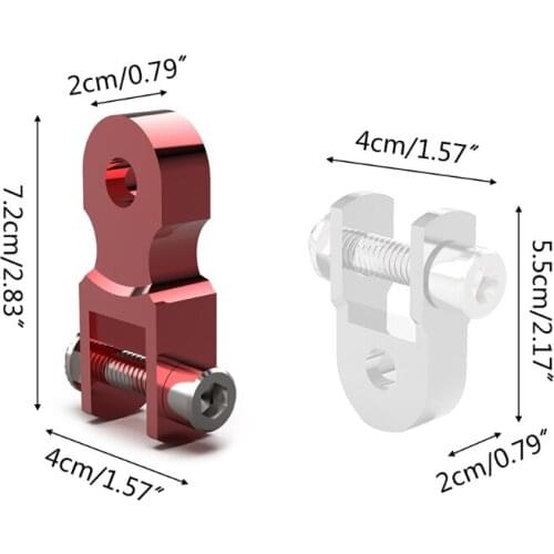X7AE 7.2cm Motorcycle Shock Absorber Height Extension Universal Rear Shock Absorber Motorcycle Components