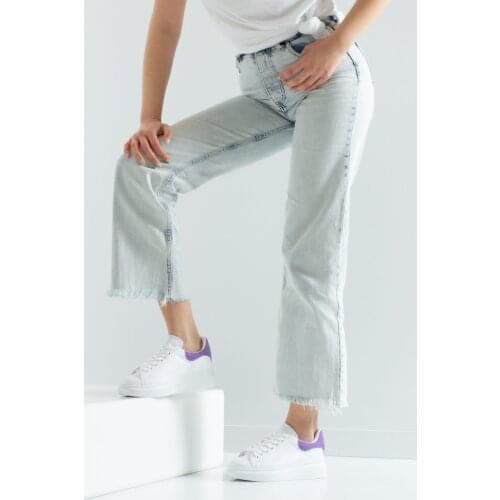 Women 2 Colors Purple Suede Detailed Sneaker - TRY0620R