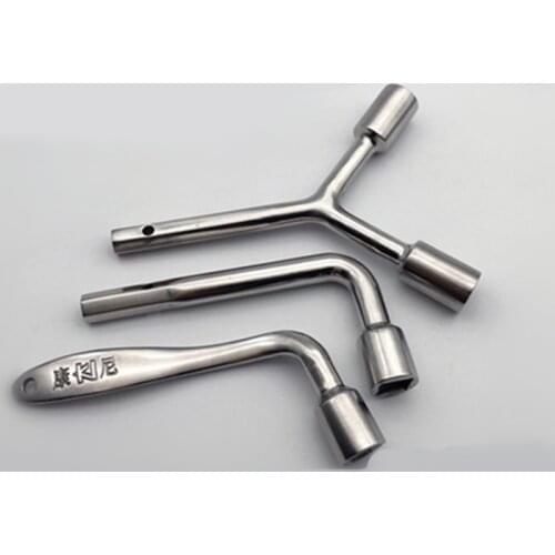 1Pcs Metro Trains Hexagon Triangle Key Lock Y-type Multifunction Electric Cabinet keys Universal Cross Key Trash Bin Key