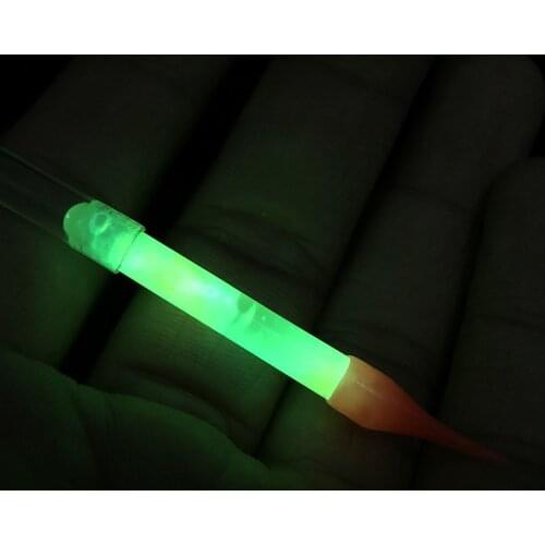 5 sticks/pack Mini Fishing Fish Fluorescent Lightstick Light Night rock Float Rod Lights Dark Glow Stick Useful Luminous pesca