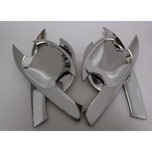 Suitable For Ranger T6 Accessories ABS Chrome Door Handle Inserts Bowl For FORD RANGER 2012-2014 Auto Accessories Plate Product