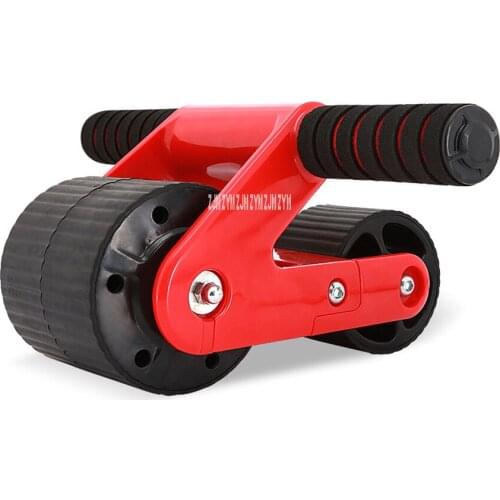 FR-208 Rebound Power Roller High Elastic Pu Wheel Ab Roller Coaster Steel Frame Abdominal Muscle Wheel Anti Skid Abdomen Trainer