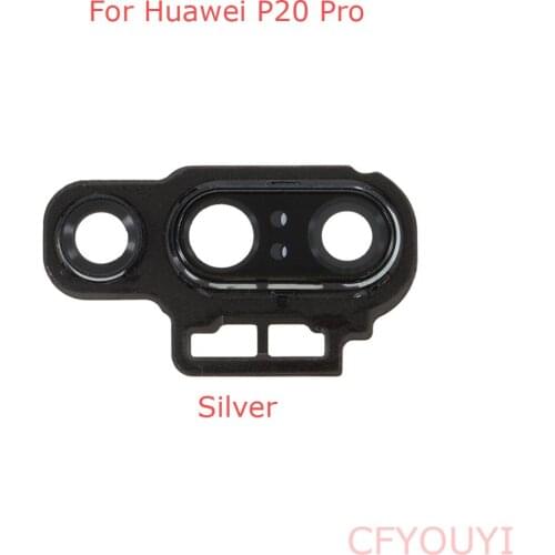 New Back Camera Lens Ring Cover with Glass Lens for Huawei P20 Pro