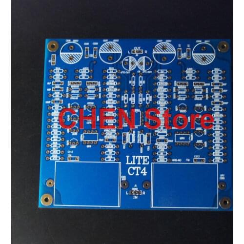 1PCS NEW LITE CT4 Transistor mm phonograph amplifier PCB blank board DIY phono amplifier PCB board