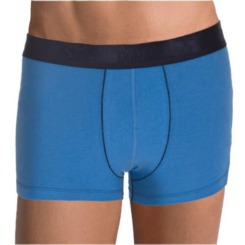 The Frost Clear Blue Color Bamboo Men 'S Boxer