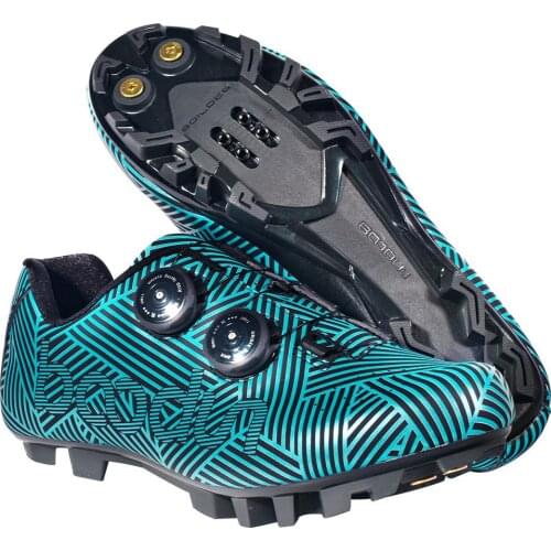 Mountain Bike Racing Shoes MTB Cycling Self-Locking Shoes Athletic Bicycle Shoes