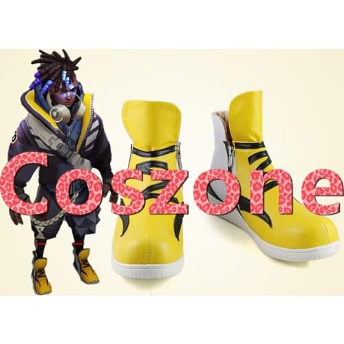 LOL True Damage Ekko Cosplay Shoes Boots Halloween Carnival Cosplay Costume Accessory