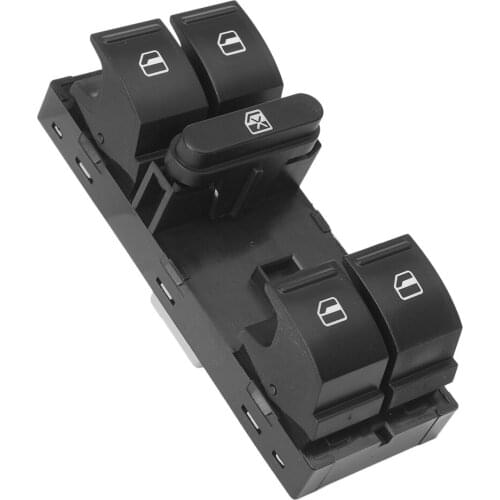 Car Window Control Switch Master For Volkswagen Golf 2010-2011 & Tiguan CC 2009-2010 & Jetta 2005-2011 >I 2006-2011 1K4959857B