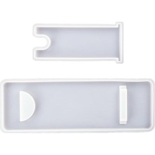 Red Wine Rack Mold Bottle Holder Molds Glass Shelf Silicone Mould Crystal Epoxy Resin Making Tool Tray Craft Home Decoration