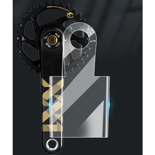 Bicycle Crank Protector Stickers Decals MTB Mountain Bike Adhesive TPH Film Durable Bike Bicycle Cycling Parts Accessories