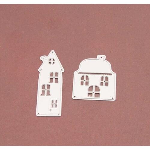 Die Cutting dies cabin metal craft paper die Scrapbooking/DIY Embossing mould Easter New Year