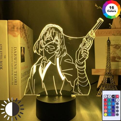 Led Night Light for Bedroom Decor Colorful Nightlight Anime Gift 3d Lamp 3D illusion Lamp Home&Room Party Holiday Decor Xmas