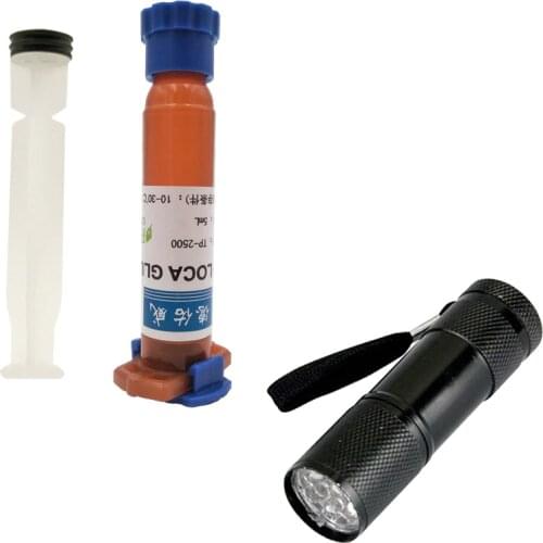 TP-2500 5ML UV LOCA Liquid Optical Clear Adhesive Glue for iphone Huawei Xiaomi Samsung Galaxy Edge LCD Glass Screen Repair