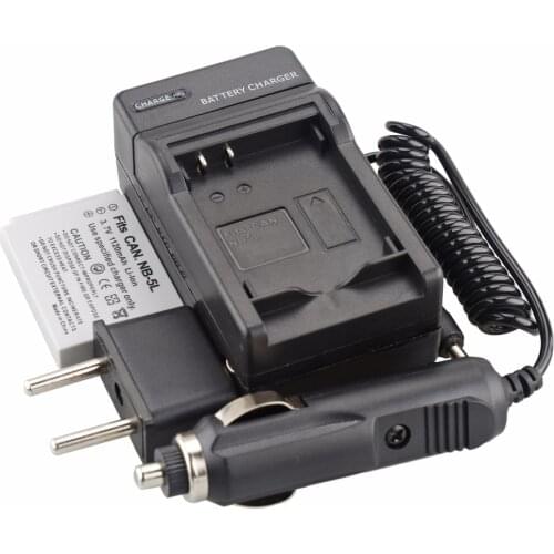 PROBTY NB-5L NB 5L NB5L Battery + DC Charger Kit For Canon For Canon IXY 800 810 820 900 910 920 95 IS SD700 SD790 SD800 Camera