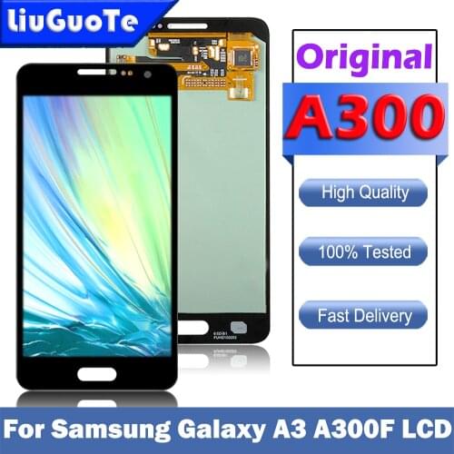 4.5 inchs Original A300 Lcd For Samsung Galaxy A3 2015 LCD Display Touch Screen Digitizer For Samsung A300 A3000 Lcds