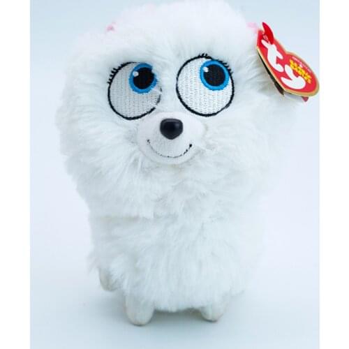 15cm Ty Beanie The Secret Life of Pets Hiromi the JiuJiu Stuffed Animal Pet Rabbit Beagle Mike Toys Collection Christmas Gift