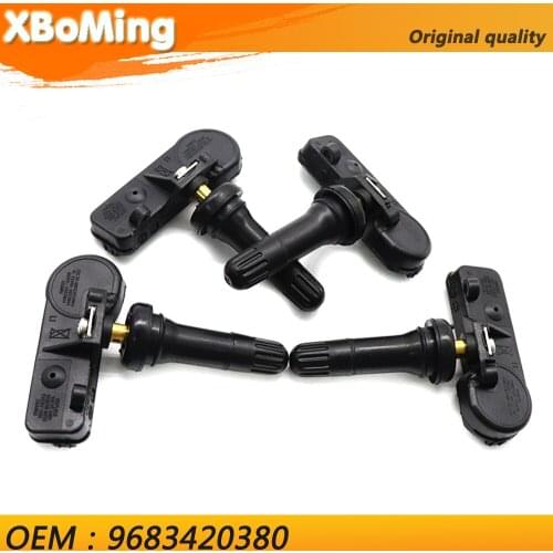 9683420380 TPMS Tire Pressure Sensor Monitoring System 9673860880 For Peugeot 308 508 Partner Citroen Picasso C4 DS5 433mhz