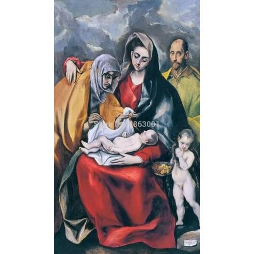 5D DIY Full Square&Round Drill Diamond Painting Embroidery Sagrada Familia and Santa Ana El Greco Rhinestone Cross Stitch Kits