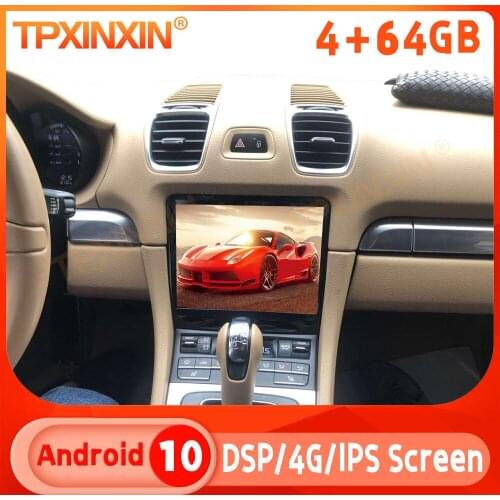 For Porsche 718 2013-2015 Android 10.0 Car Radio Multimedia Player GPS Navigation Auto Audio Stereo Recoder Headunit DSP Carplay