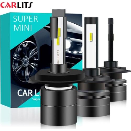 CARLITS Auto Bulbs H4 H1 LED H7 9005 LED 9006 H11 HB2 HB4 Car Headlights 2PCS/Lot 60W 8000Lm 12V 8000k 6500k 4300k 3000k Lamp