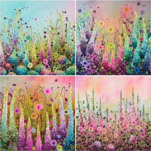 AZQSD 5D Diamond Painting New Arrivals Dandelion Home Decor Diamond Embroidery Flowers Full Square Drill Handmade Gift