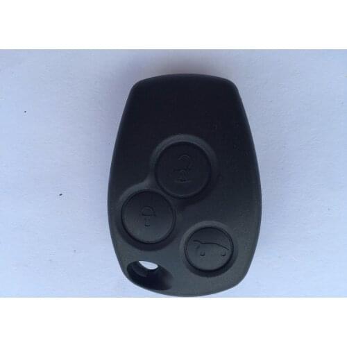 2/3 button Remote Key Shell Case Cover For Renault Duster Logan Fluence Clio Vivaro Master Traffic Kangoo Megane laguna no logo