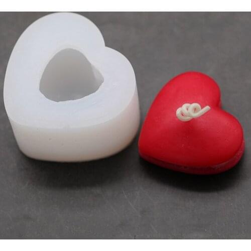 Candle mold love macaron homemade handmade DIY material homemade creative European style confession scented candle DIY