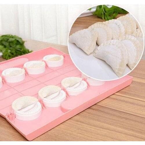 Dumplings Maker Mold Kitchen DIY Tools 43x21x4.5cm Food-grade PP Pelmeni Dumplings Make Pastry Dumpling Mould Tools