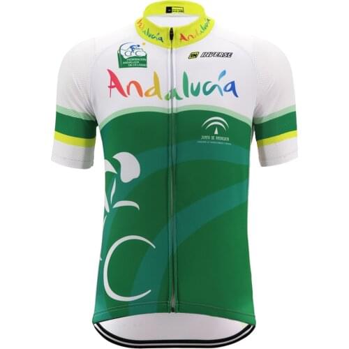 Top Team Cycling Jersey Short Sleeve Men Blue Road Racing Cycling Clothing Quick Dry Polyester Bike Clothes MTB Jersey Summer