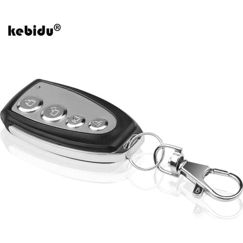 Kebidu 4 Keys Cloning Code Wireless Copy Remote Control 433Mhz For Garage Gate Door Opener Alarm Duplicator