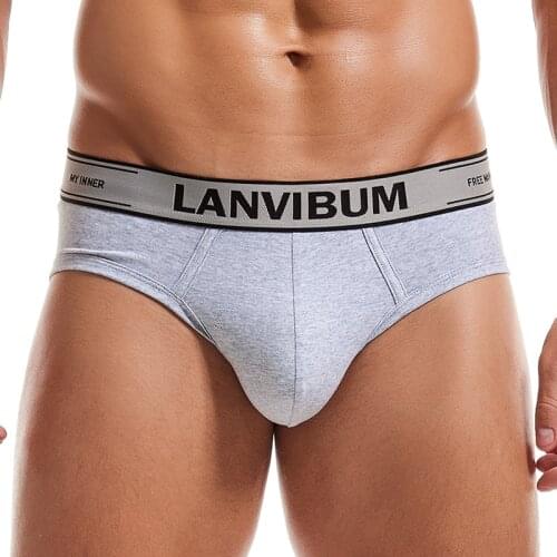 LANVIBUM Men's Briefs-shorts