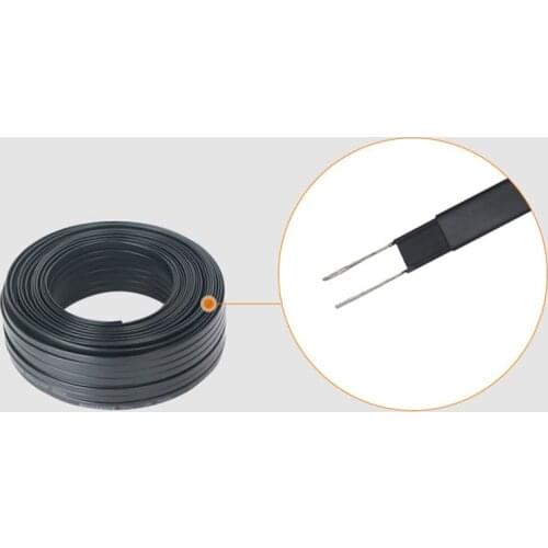 20W/m Low Temperature Self-regulating Heating Tape Snow Melting Drain Water Pipe Freeze Protection Heat Cable